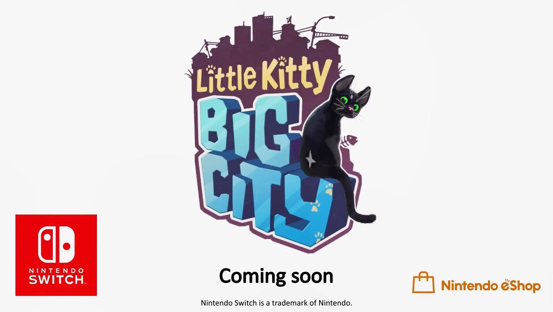小和校园苹果版:《小猫咪大城市》Switch版公布 和PC同步推出