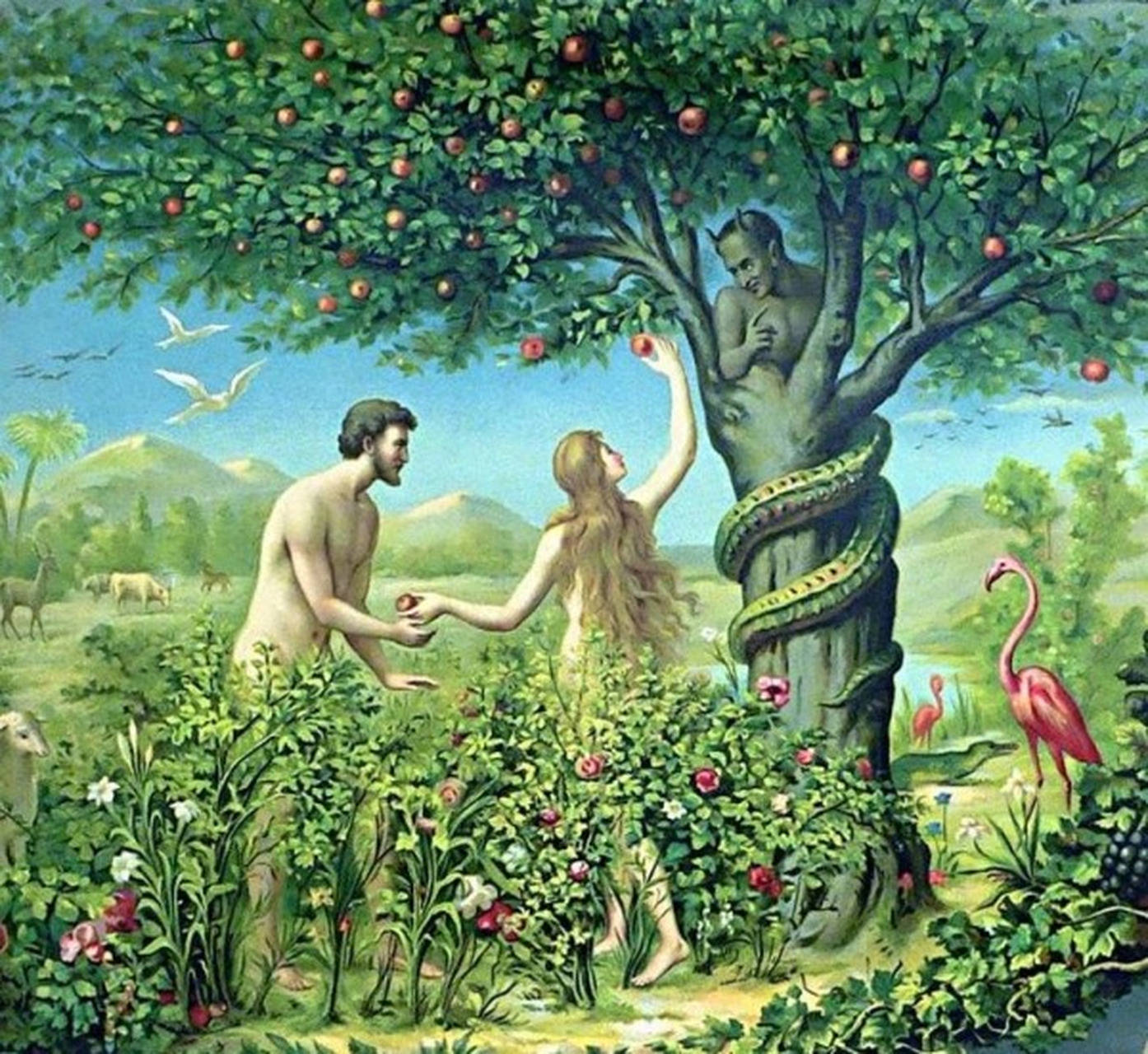 智慧树没有苹果版:被禁两年才上映，另类解读亚当和夏娃偷尝禁果的电影