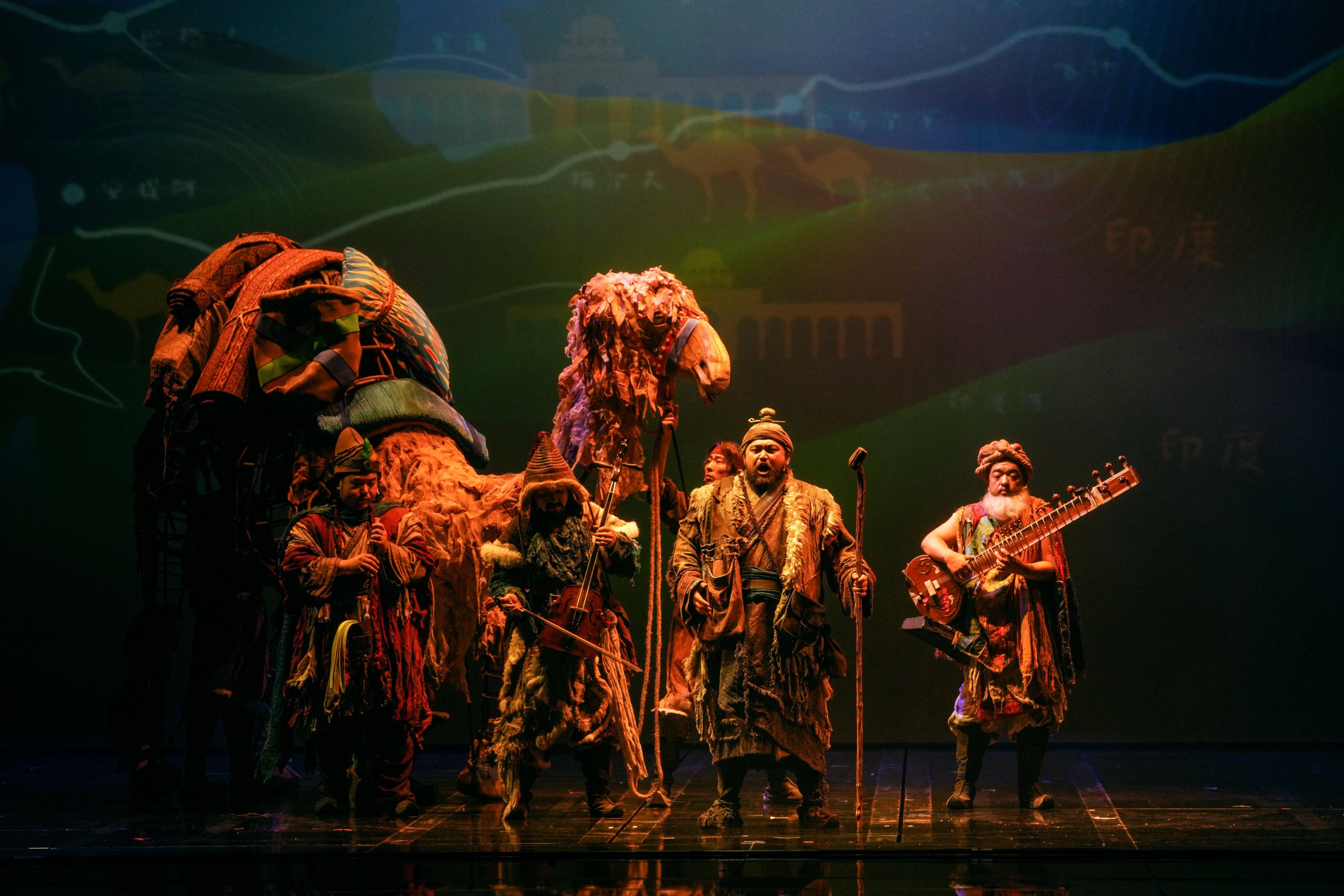 小苹果流行版舞蹈:音乐剧《丝路之声》巡演版将在京开演，融入全息影像等技术
