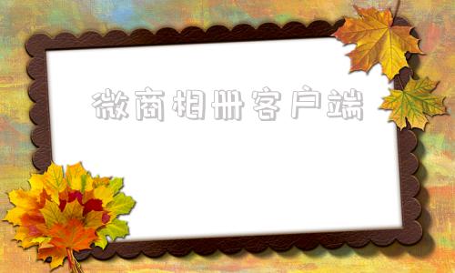 微商相册客户端微商相册电脑版登录入口官网-第1张图片-太平洋在线下载